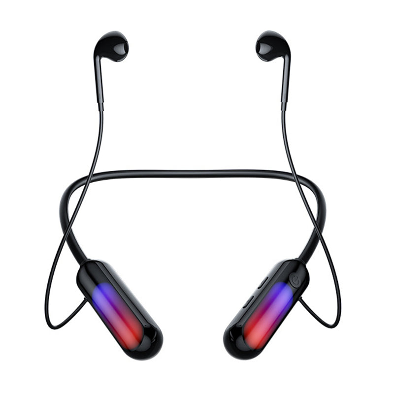 B10 Bluetooth Earphones Silicone Neckband Wireless Headphones with Atmosphere Light B10 Bluetooth Earphones Silicone Neckband Wireless Headphones with Atmosphere Light